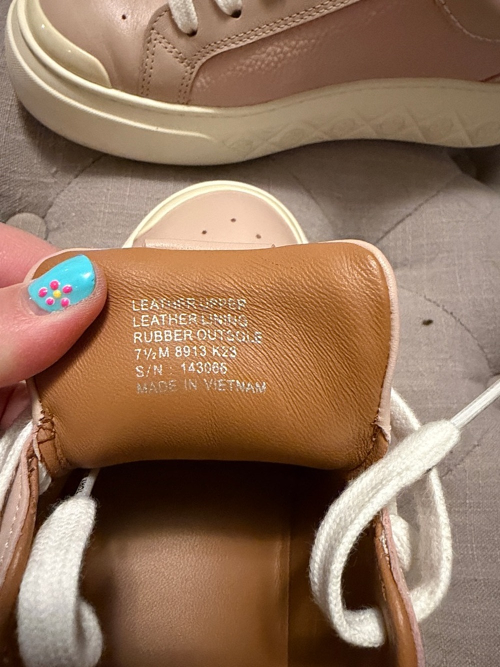 Tory Burch Pink Ladybug sneaker - Picture 7 of 7